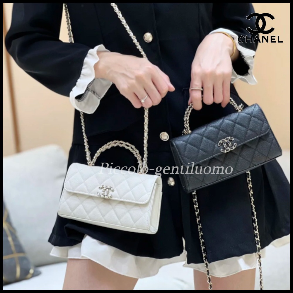 【豊富なカラバリ×限定ロゴ！】CHANEL kelly ショルダーバッグ