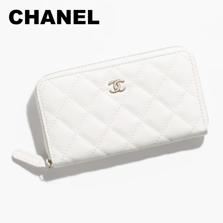 【お洒落可愛い☆長財布25S】CHANEL クラシックジップウォレット