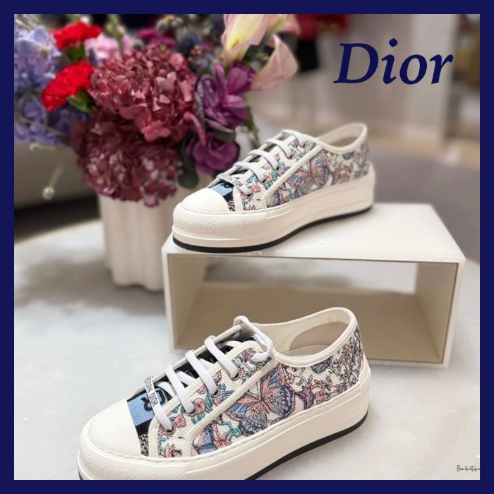 【品格×ストリート】Dior プラットフォームスニーカー