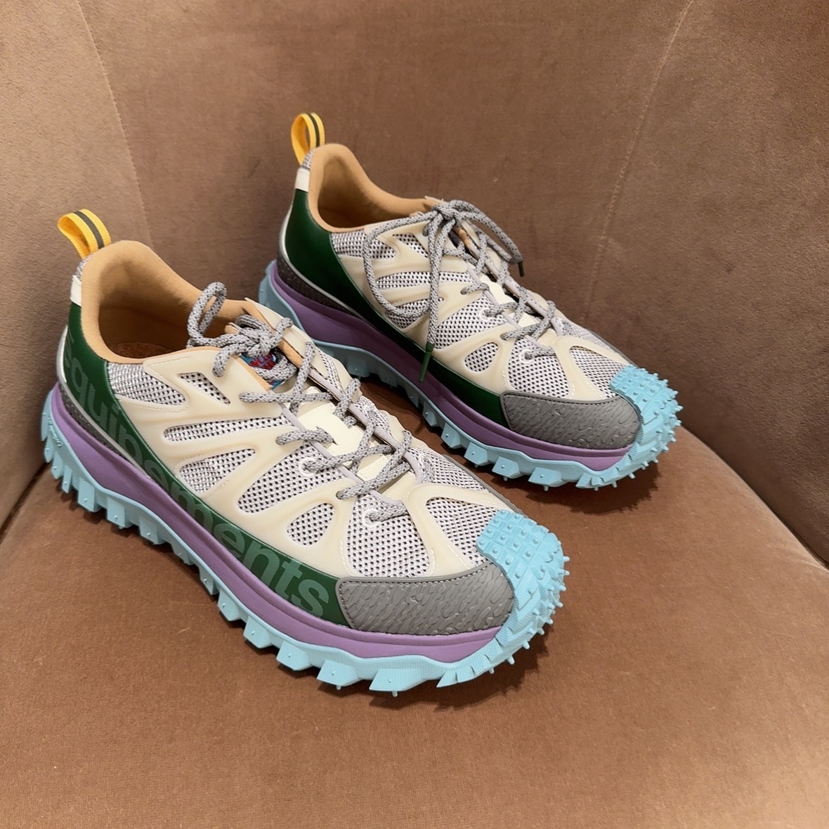 スニーカー Moncler Trailgrip Amoeba Trainers by Salehe Bembury