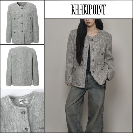 ☆韓国人気☆テーラードジャケット/KHAKIPOINT☆ 10 韓国 KHAKIPOINT(カーキポイント) ジャケット(レディース