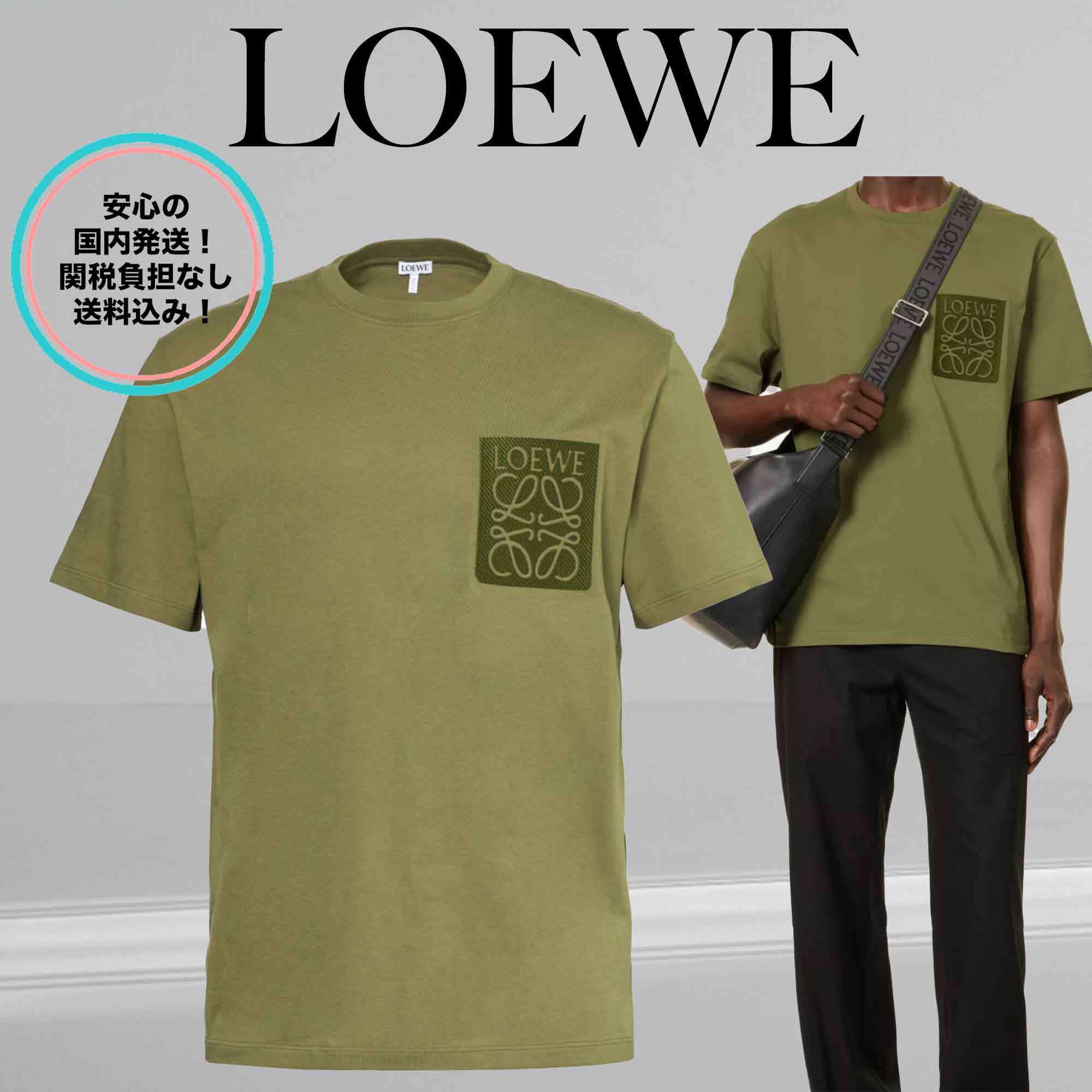 Celine Hedi Simane ロゴ トリオンフ刺繍入り ルーズTシャツ T
