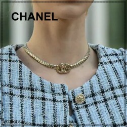 希少【CHANEL】エレガント シンプルで合わせやすい ネックレス