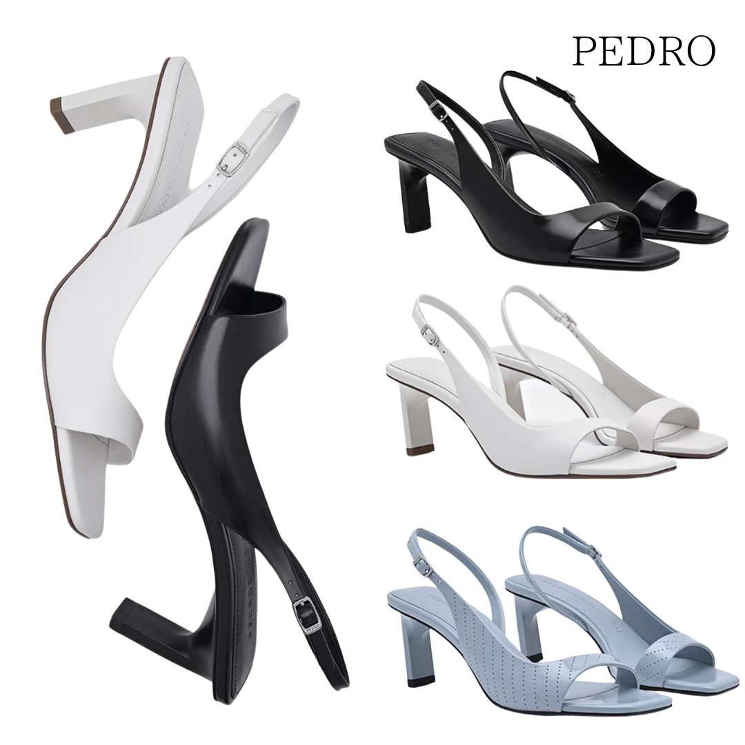 ペドロ PEDRO ワードストラップサンダル