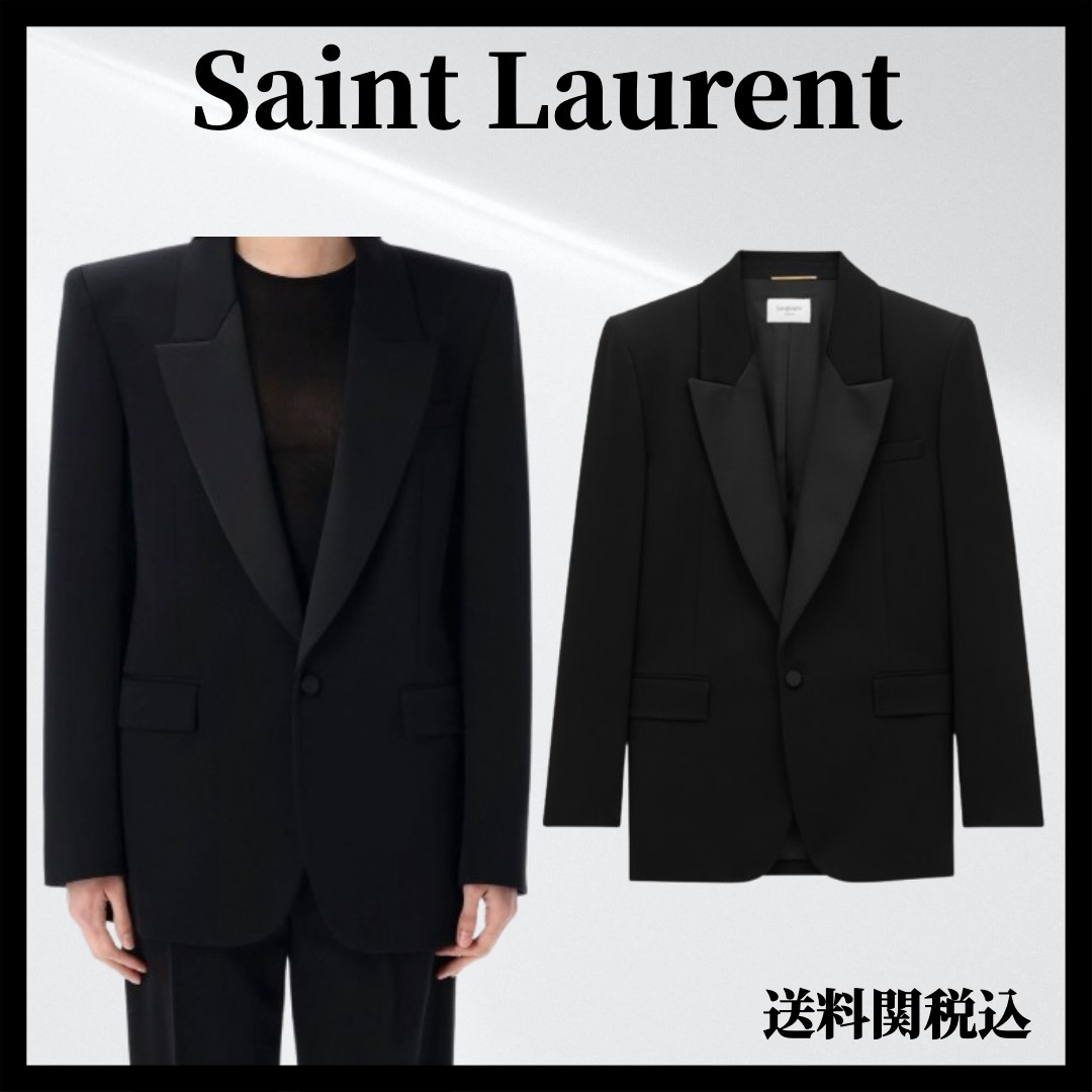 【国内発送】Saint Laurent タキシードジャケット