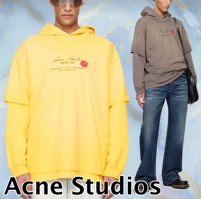 【Acne Studios】ダブルレイヤード フーディ