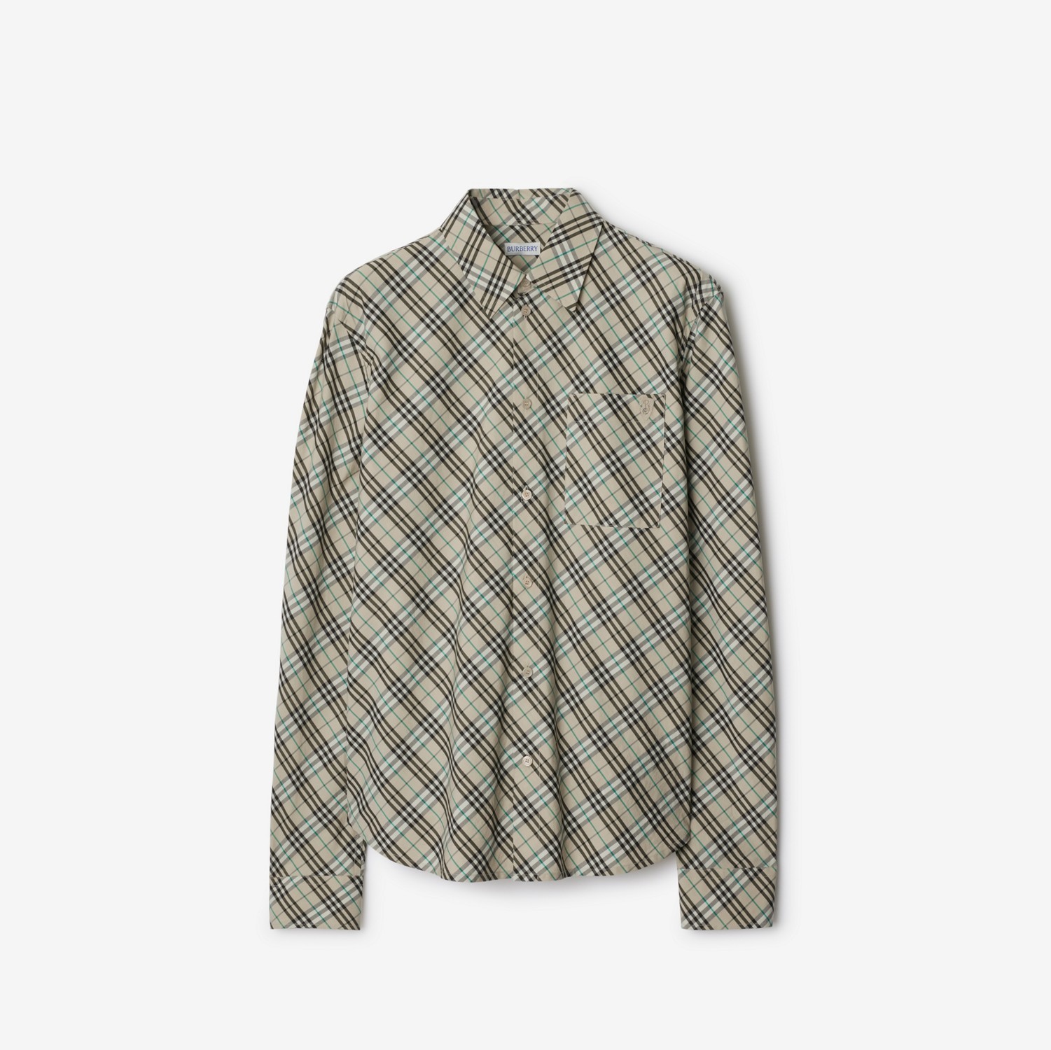 【安心国内発送 関税送料込】Burberry チェック コットン シャツ org.jpg