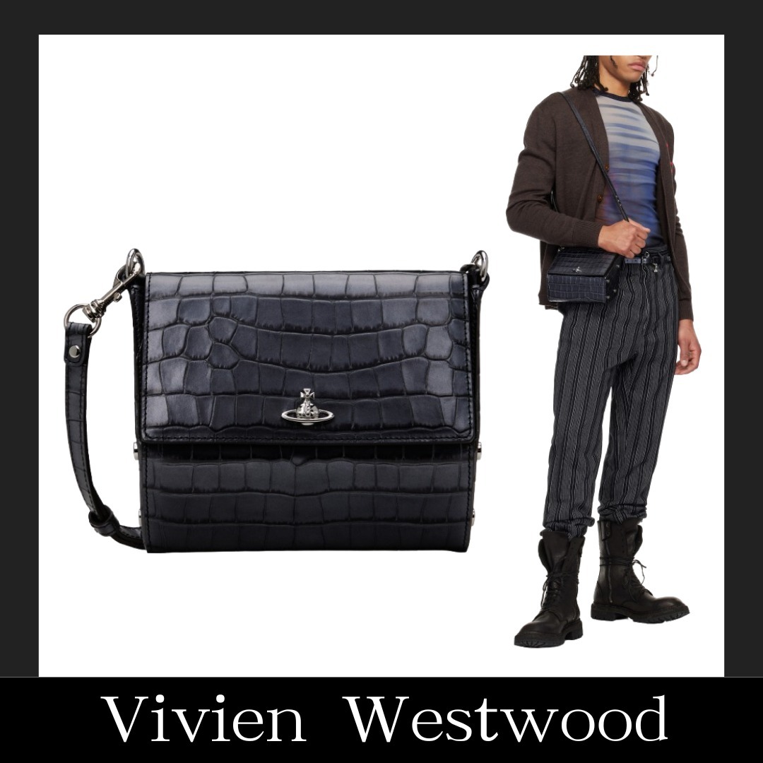 ★Vivienne Westwood★グレー Sapphire クロスボディバッグ