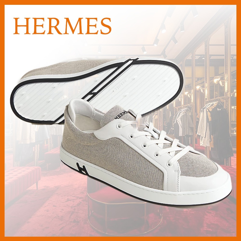 【日常的に使いやすいデザイン☆】HERMES Kid スニーカー