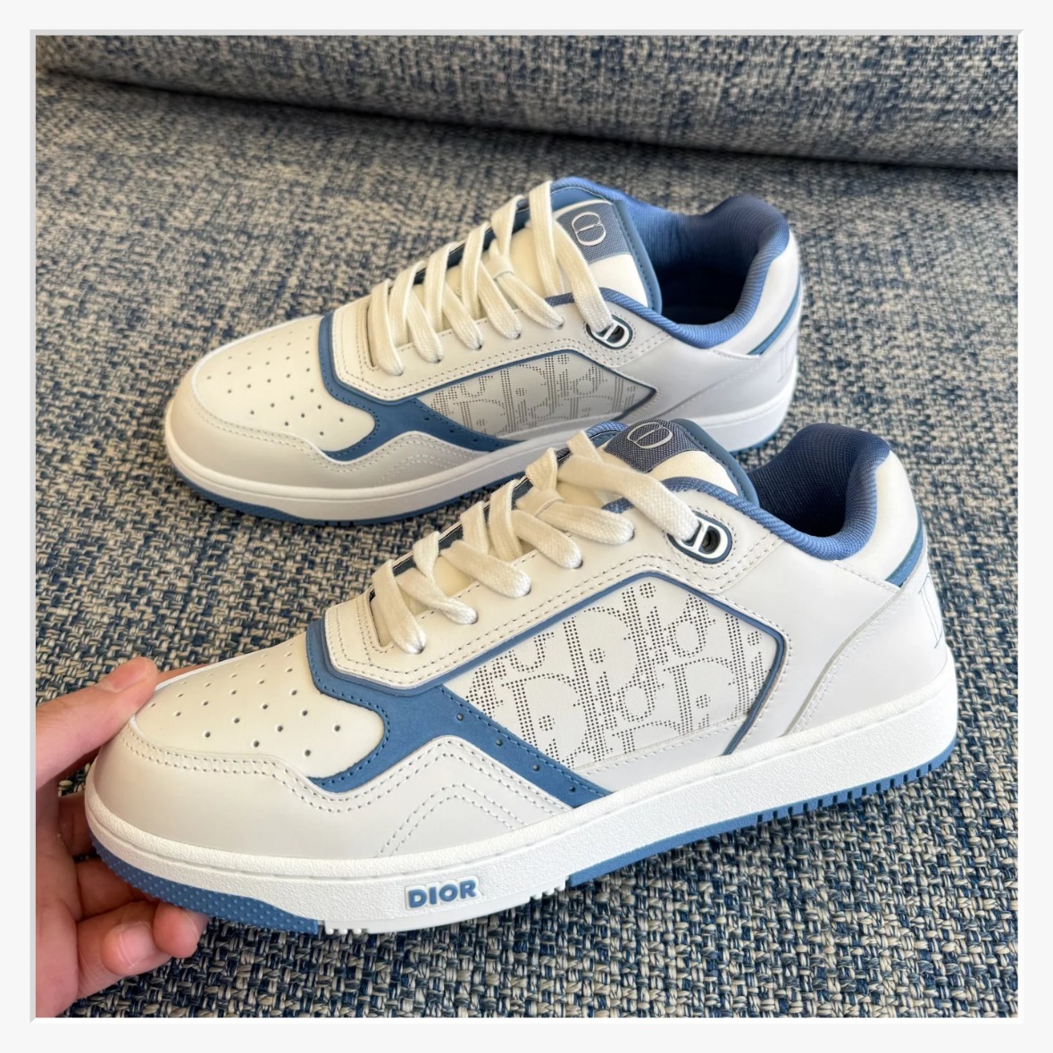 《鮮やかなブルーカラー♪》DIOR AND HYLTON NEL B27 スニーカー