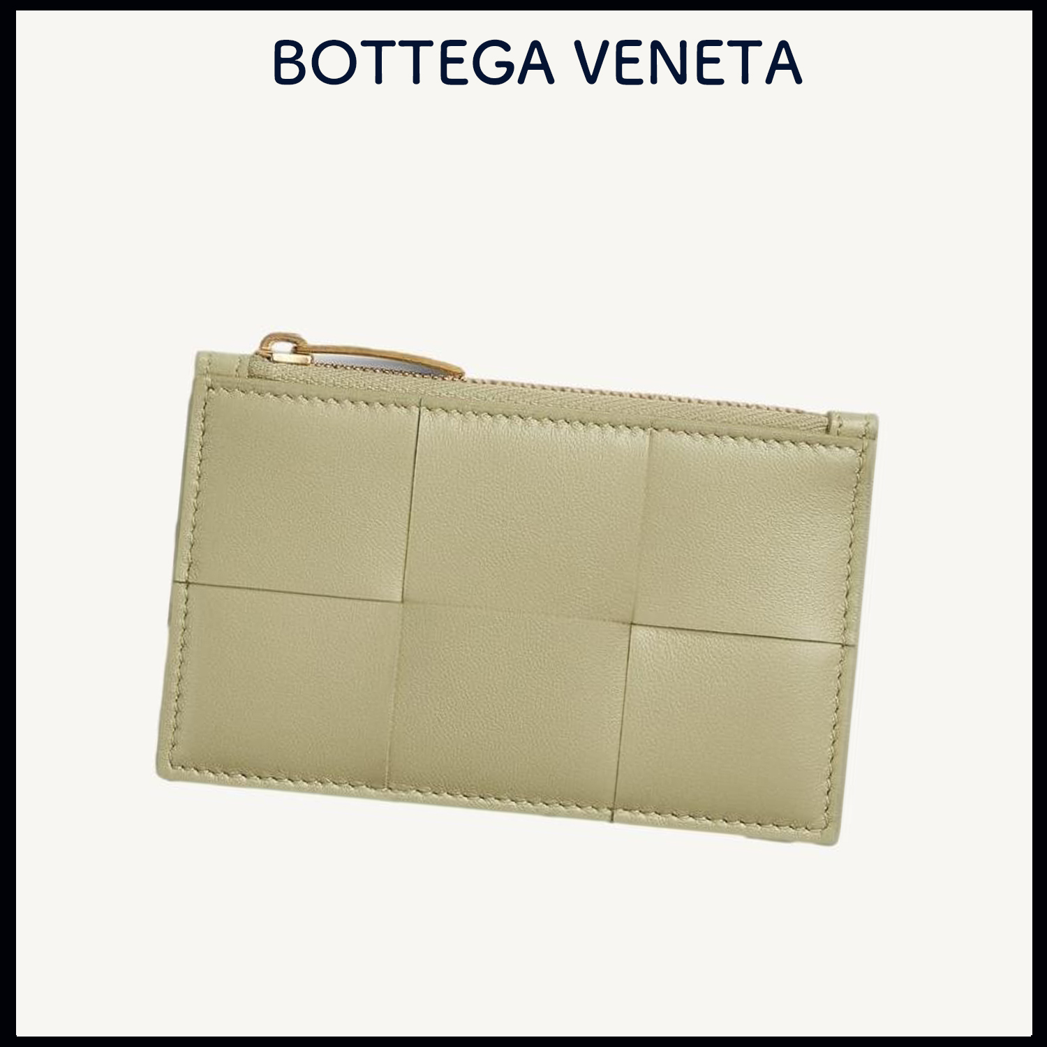 BOTTEGA VENETA カセット カードケース Travertine