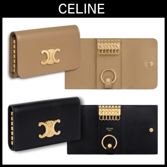 すぐ届く☆CELINE☆トリオンフ キーケース