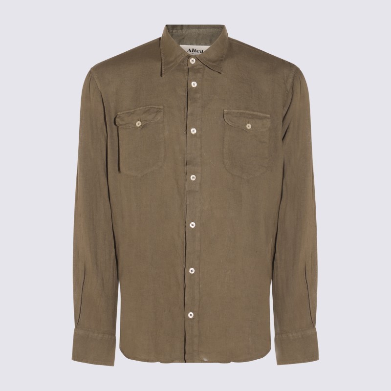 Tシャツ・カットソー ALTEA SS25 Altea Shirts Green (2554005 45)