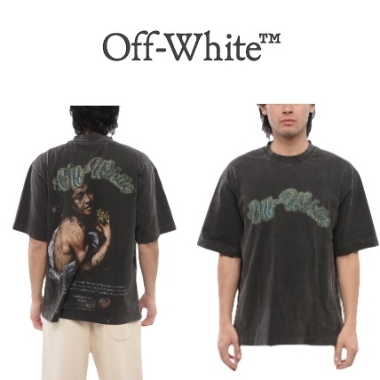 Off-White オフホワイト Skate ロゴ Tシャツ プリント