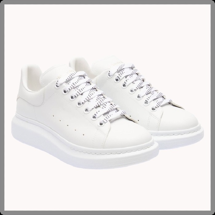 関税負担なし◆Alexander McQueen◆Larry スニーカー ホワイト