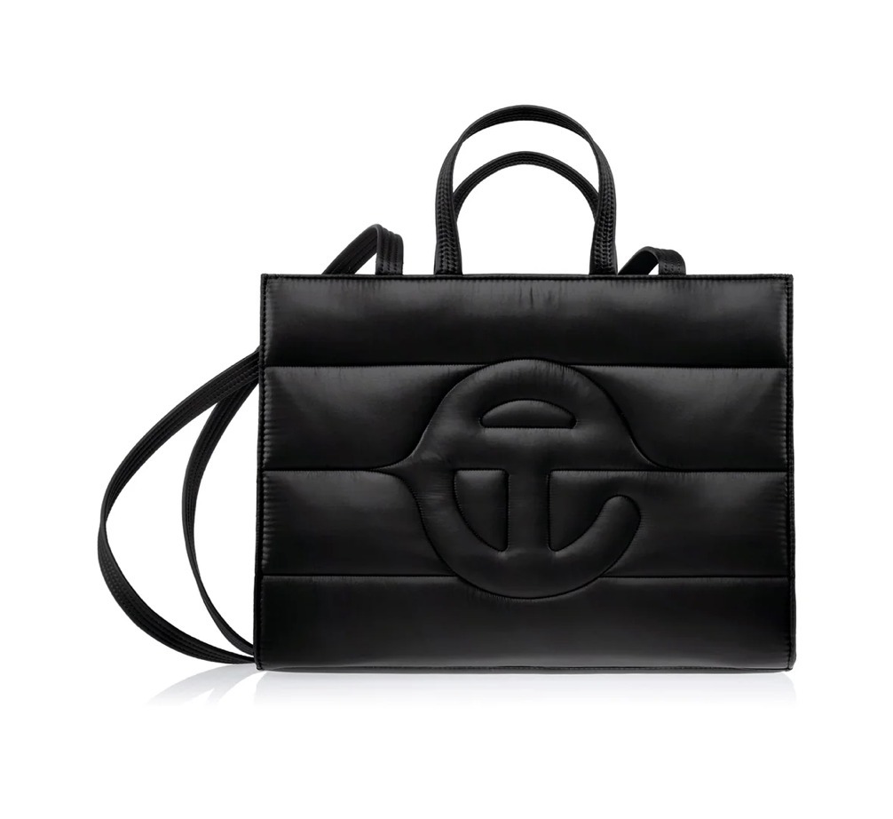 【直営店買付】TELFAR Medium Puff Shopper - Black