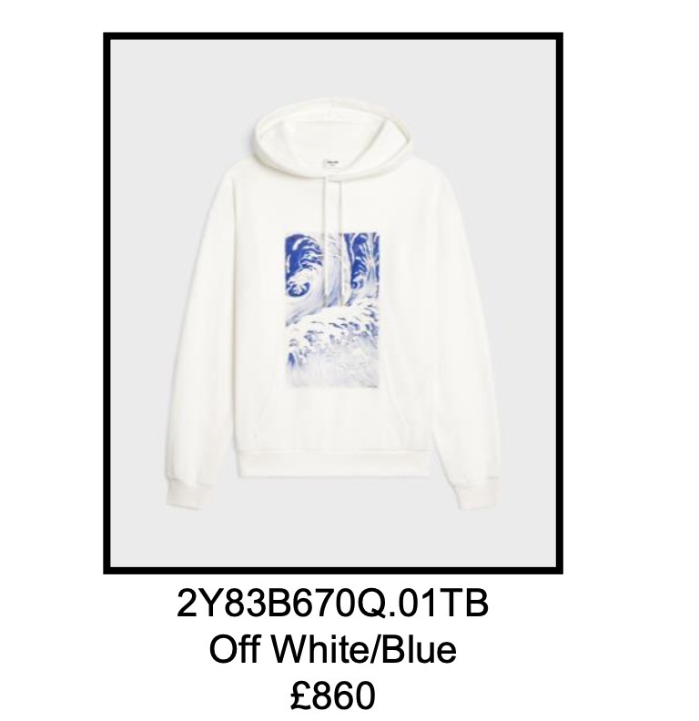 [VIPセール] CELINE セリーヌ フーディ 2Y83B670Q.01TB