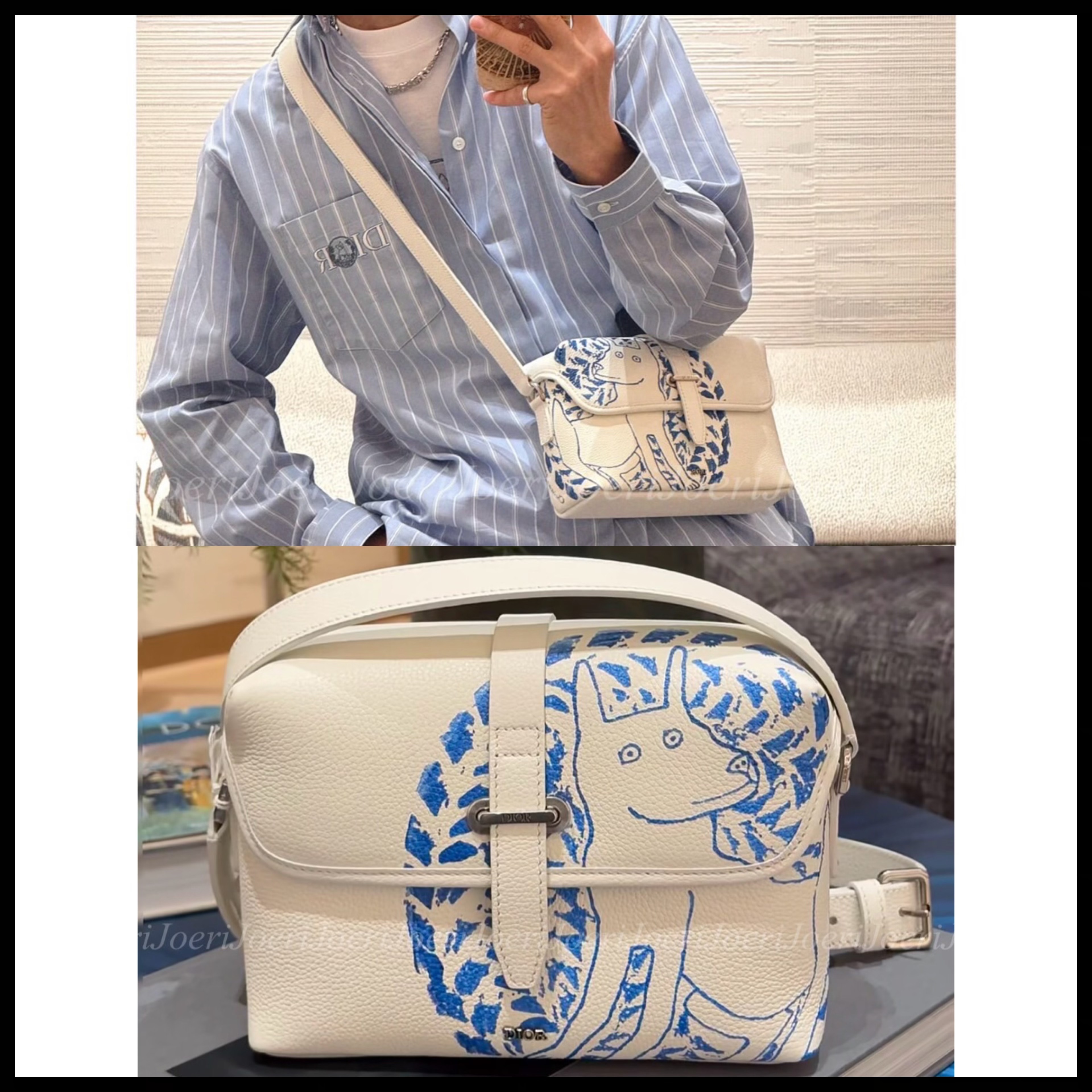 【注目のアイテム★】Dior フラップ付き メッセンジャーバッグ