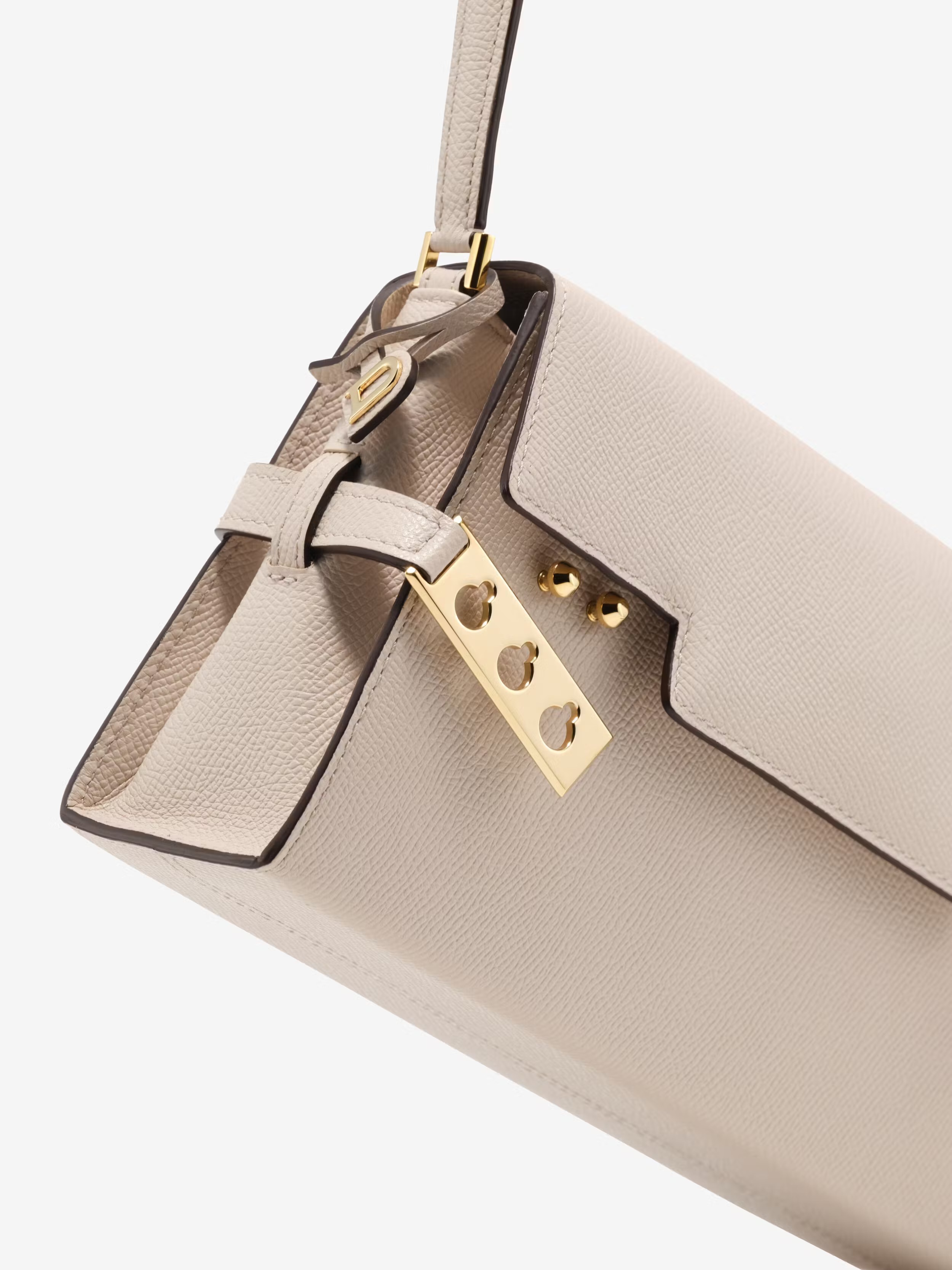 DELVAUX 王室御用達《Tempete To Go》セサミ Alpina Calf 直営店