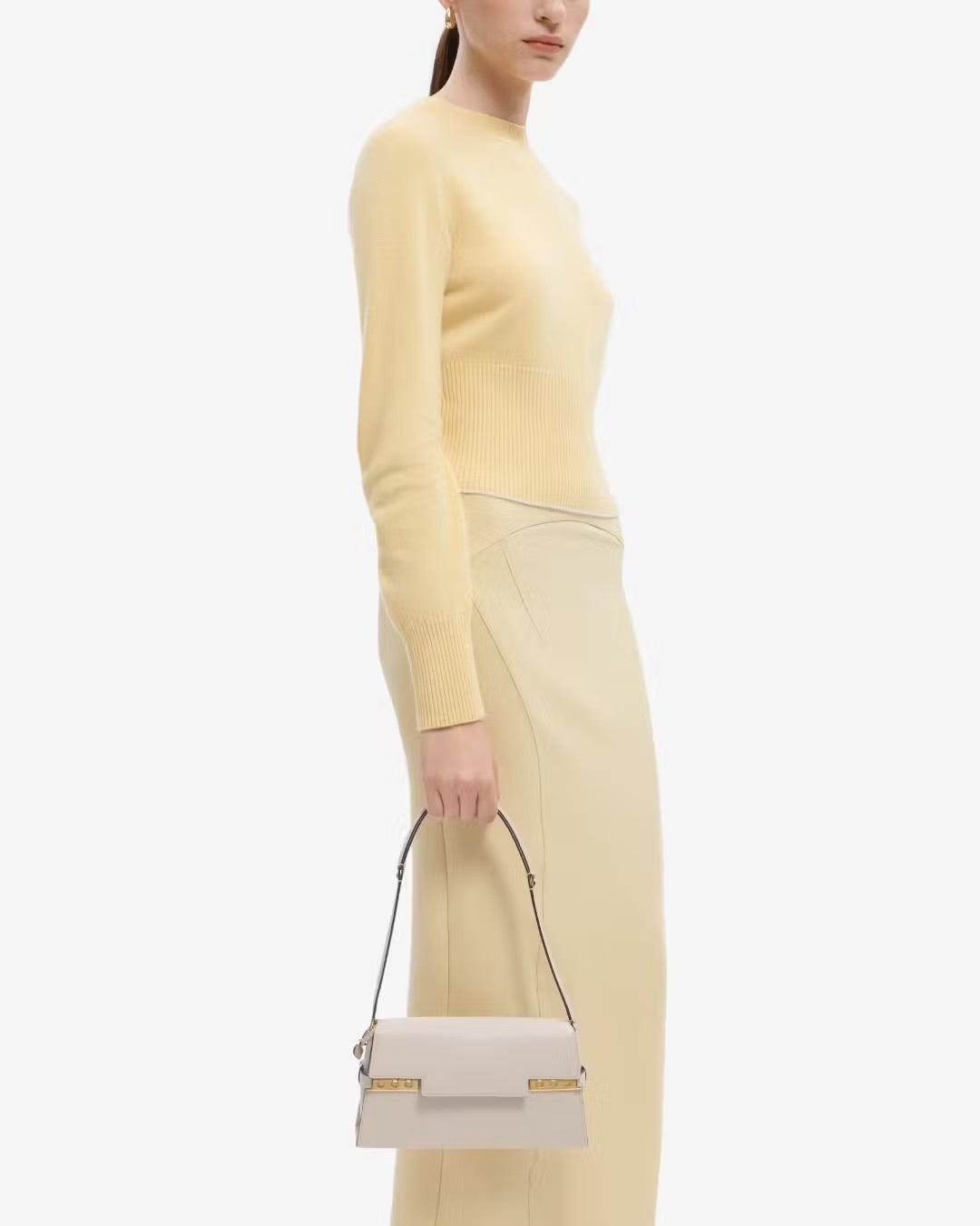 DELVAUX 王室御用達《Tempete To Go》セサミ Alpina Calf 直営店