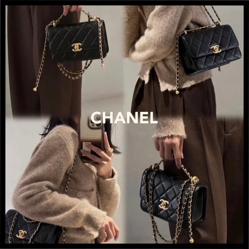 【どんなスタイルにも合う♪】CHANEL チェーンウォレット