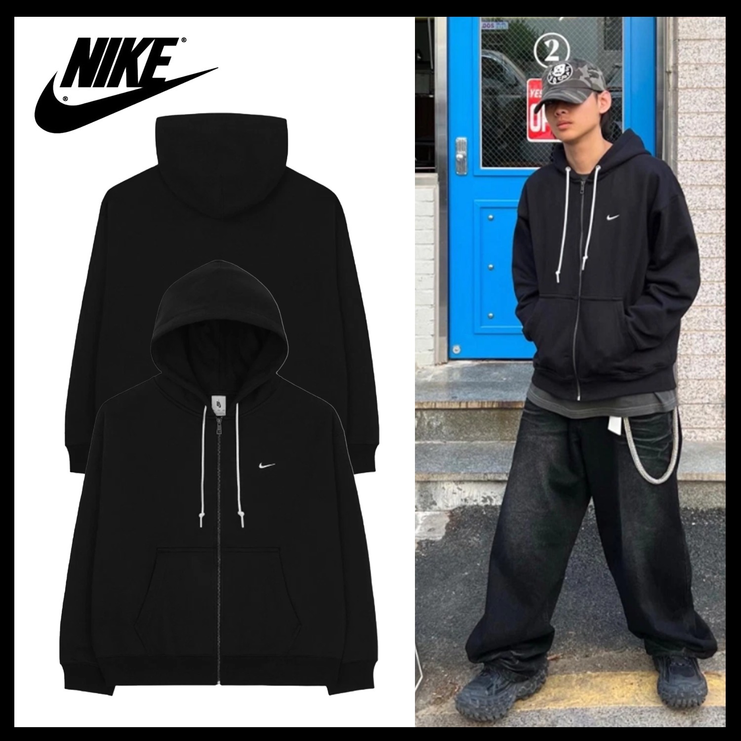 【Nike】ナイキ NRG Solo Swoosh Full Zip Hoodie