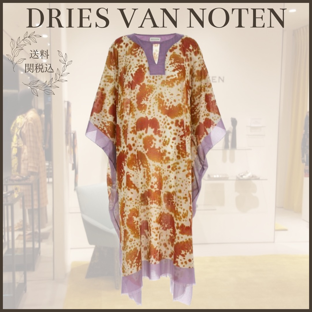 送料関税込☆【DRIES VAN NOTEN】カートランド カフタンドレス
