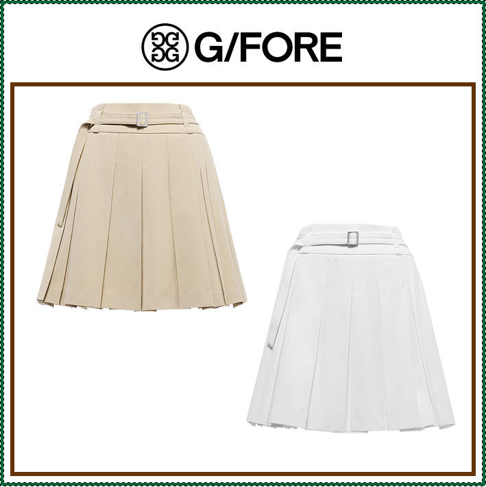 【G FORE】 ESSENTIAL PLEATS SKIRT(WOMEN) /追跡付