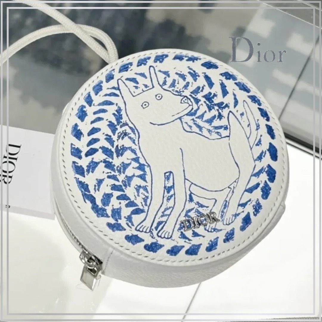 【おしゃれ小物入れ】◆Dior◆ジップポーチ