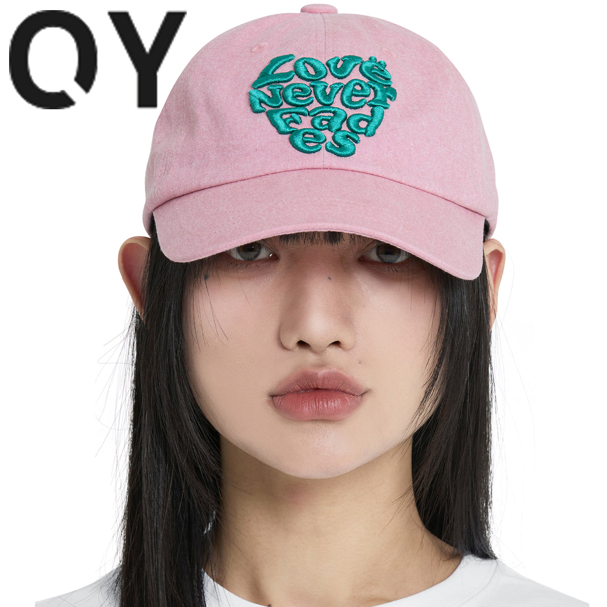 ★OY★M.S HEART CAP - PINK★正規品/韓国直送料込/ユニセックス