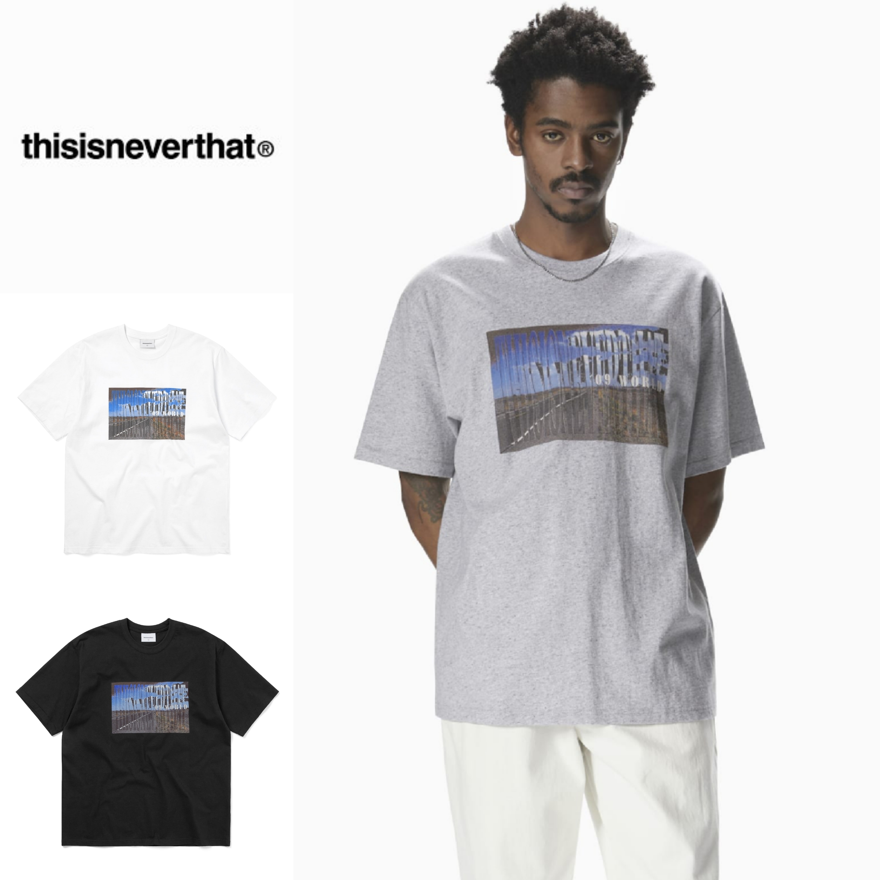 さらに100円引き◆thisisneverthat◆Highway Tee