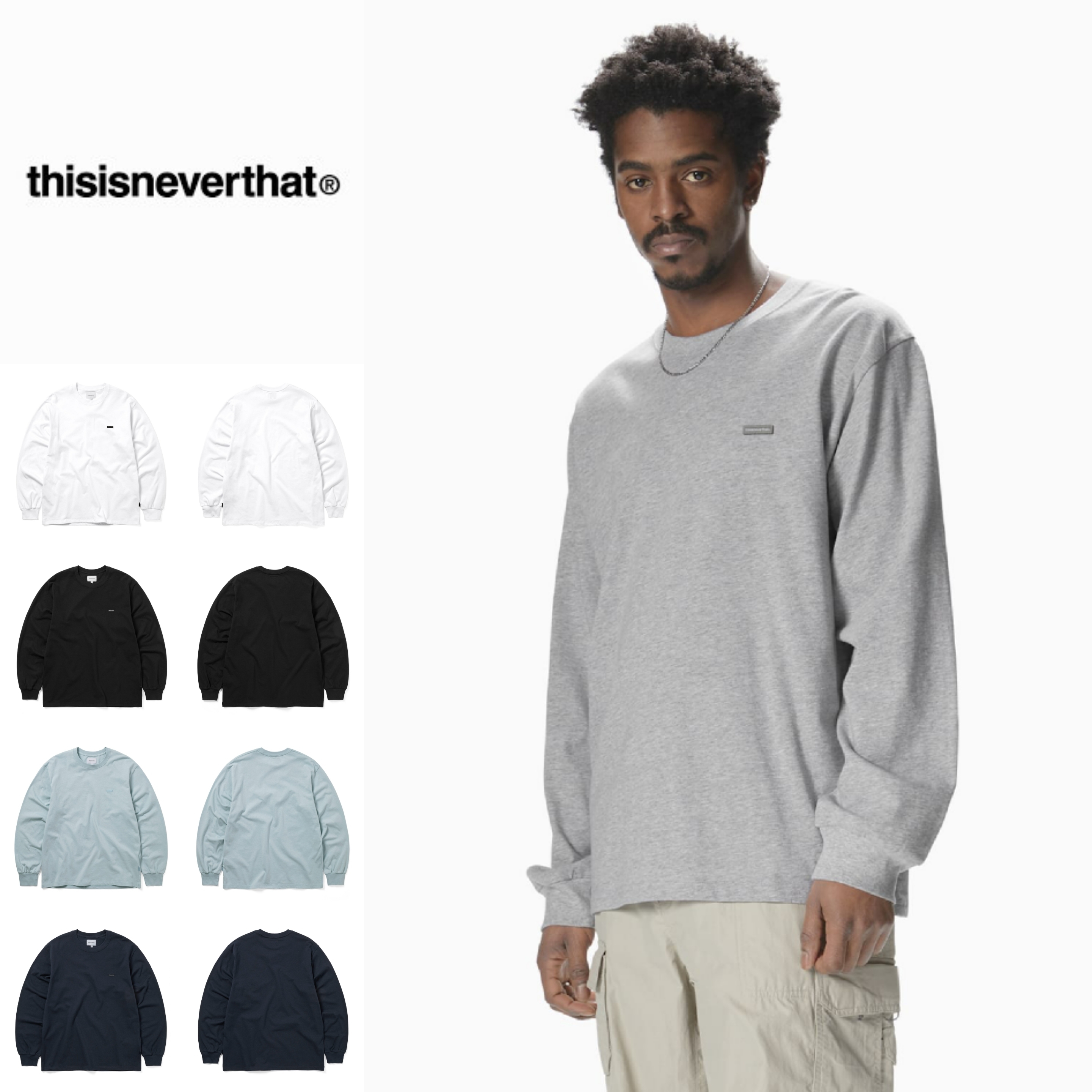 Tシャツ・カットソー 25SS thisisneverthat T.N.T. Classic HDP L/S Tee