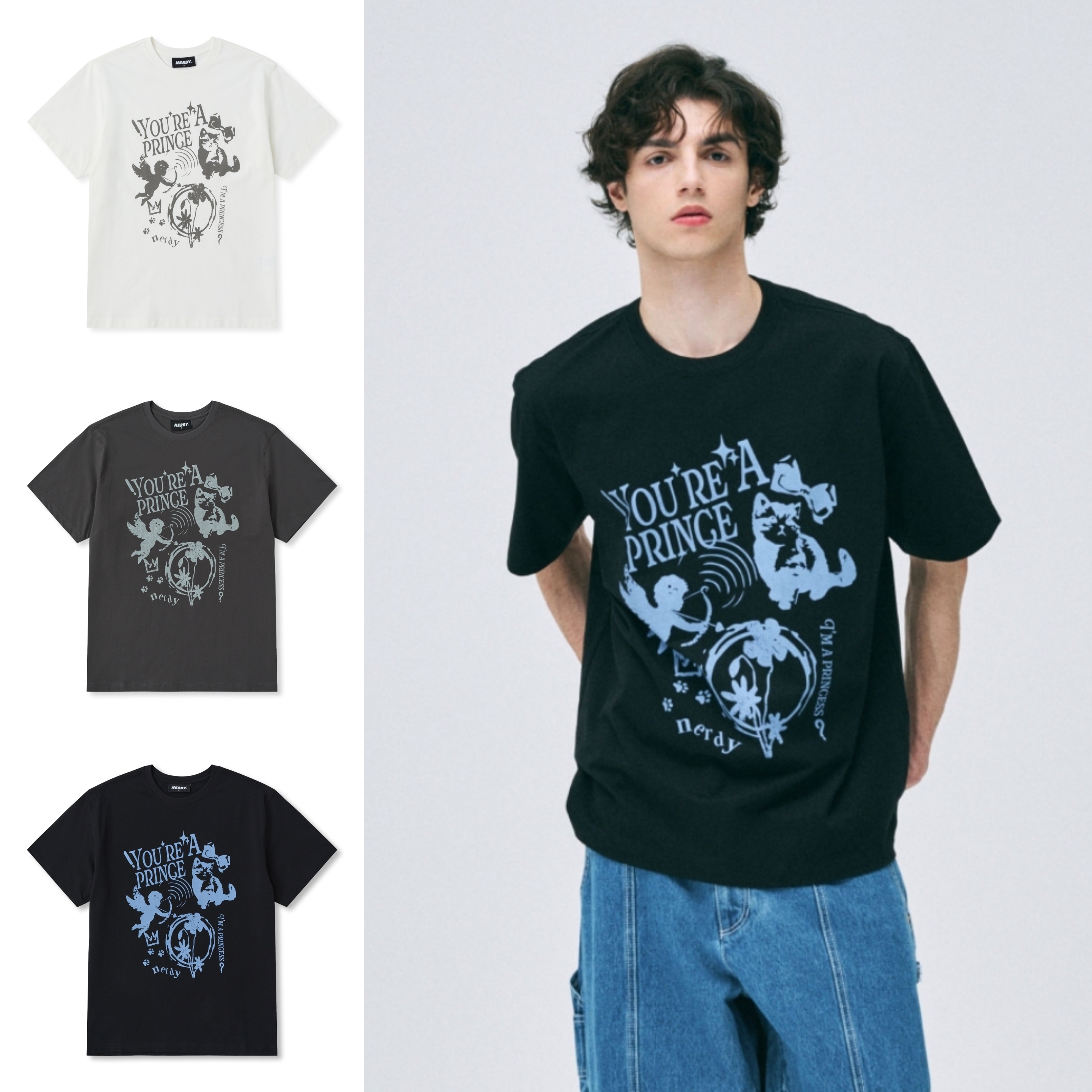 さらに100円引き◆NERDY◆Nero Cupid Short Sleeve