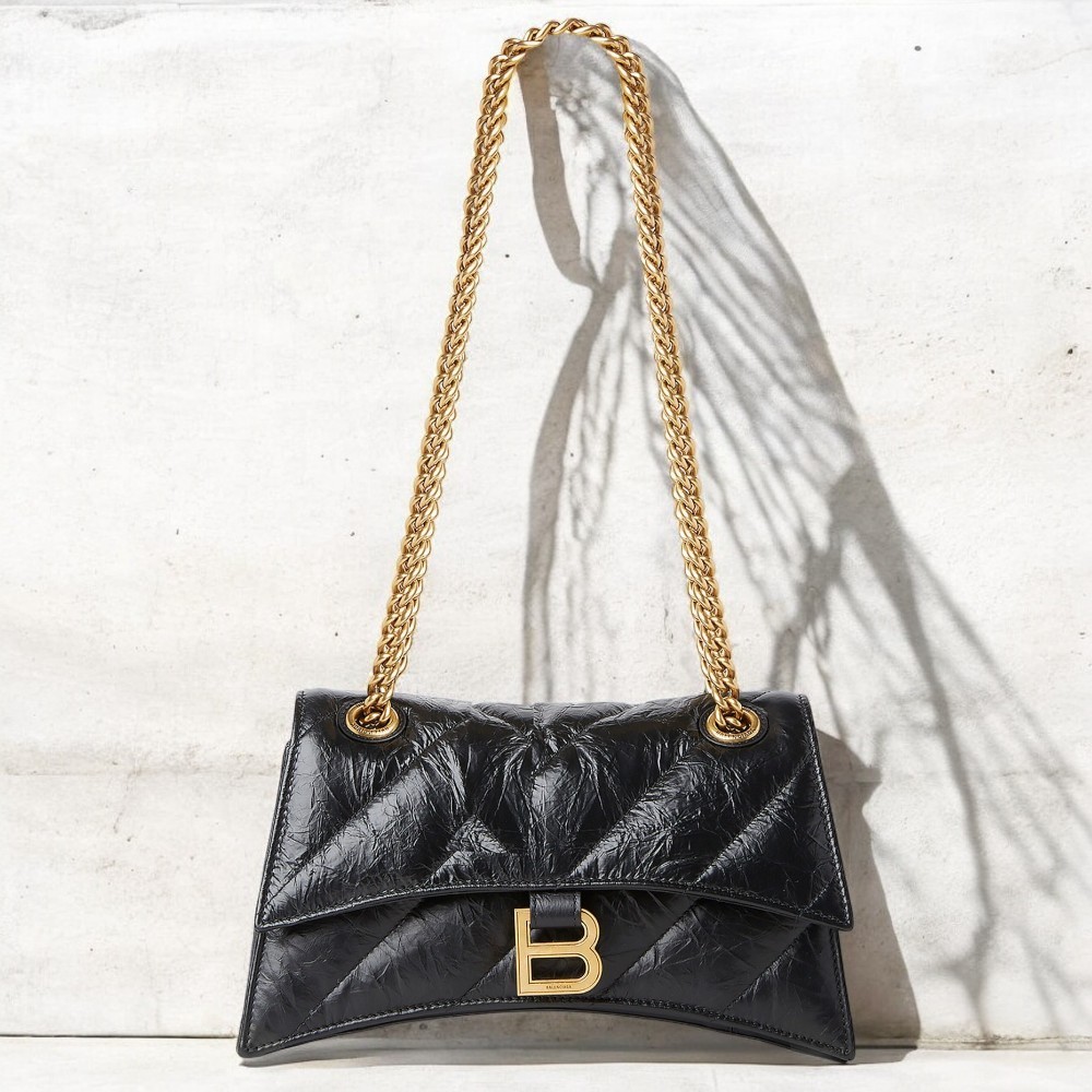 Balenciaga クラッシュ チェーン スモール ショルダーバッグ
