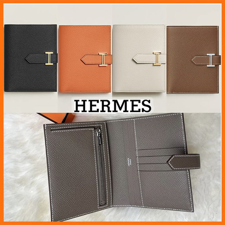 【大人気★入手困難】HERMES ベアン コンパクト 二つ折り財布