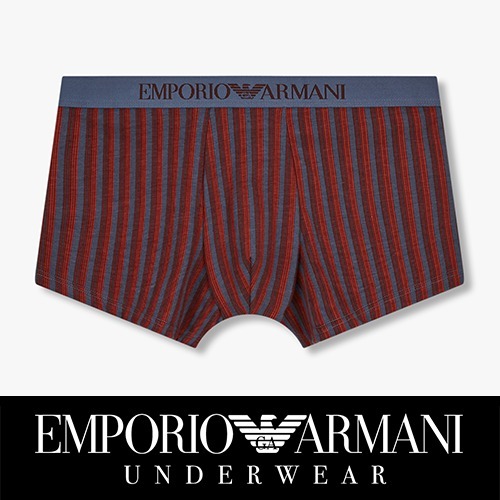 [EMPORIO ARMANI UW] マルチストライプロゴバンドボクサーパンツ
