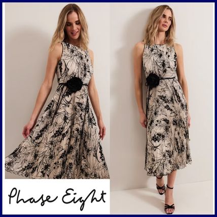 日本未入荷【PHASE EIGHT】可憐に♪花柄マキシ丈ワンピース 花柄ワンピ Phase Eight(フェイズ・エイト) レディース - 海外