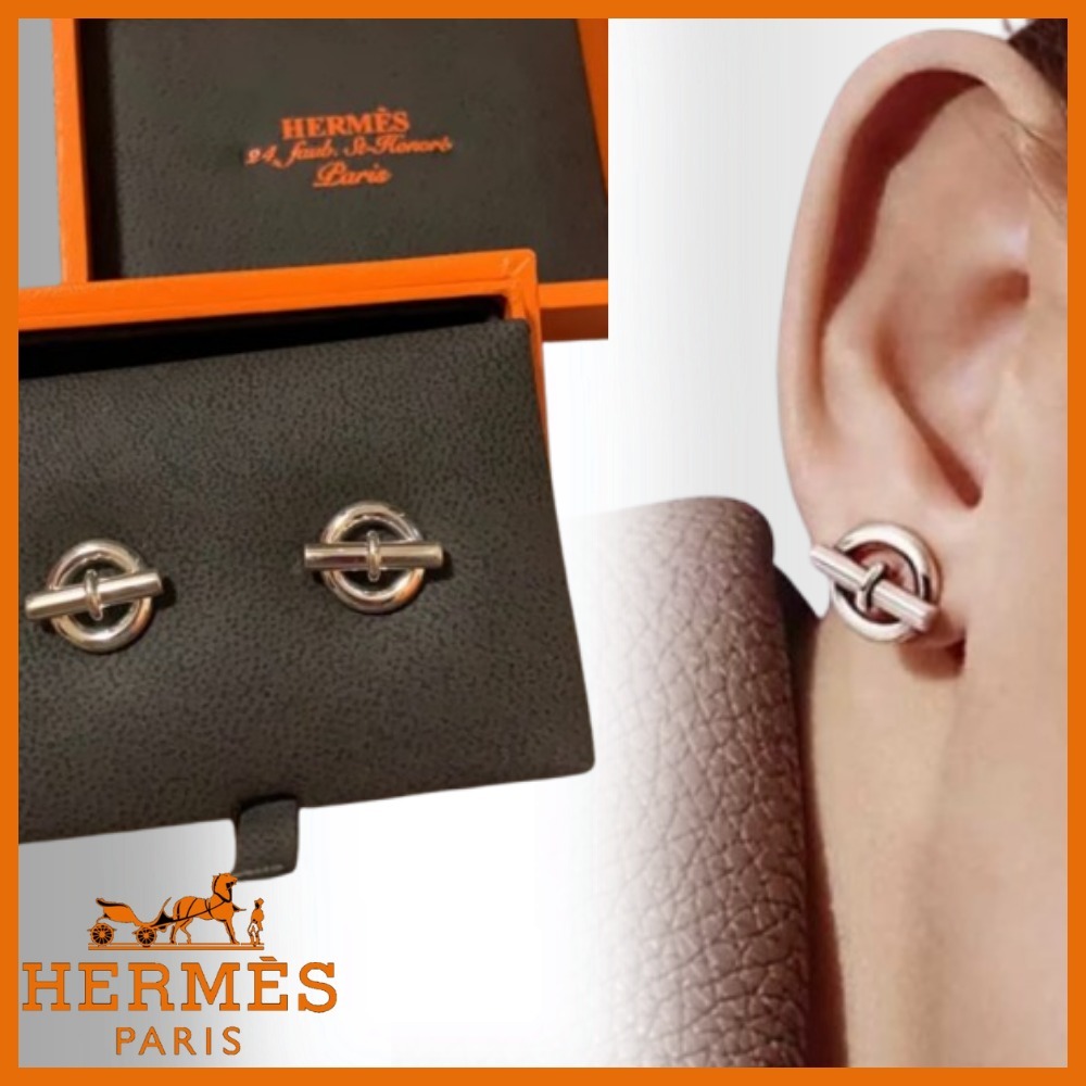 【超希少♡】HERMES シェーヌダンクル ミニ ピアス