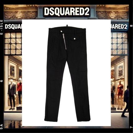 DSQUARED2 大人気 BLACK BIKER バイカー ブラックデニム バイカー ブラック（黒）系 D SQUARED2(ディースクエアード