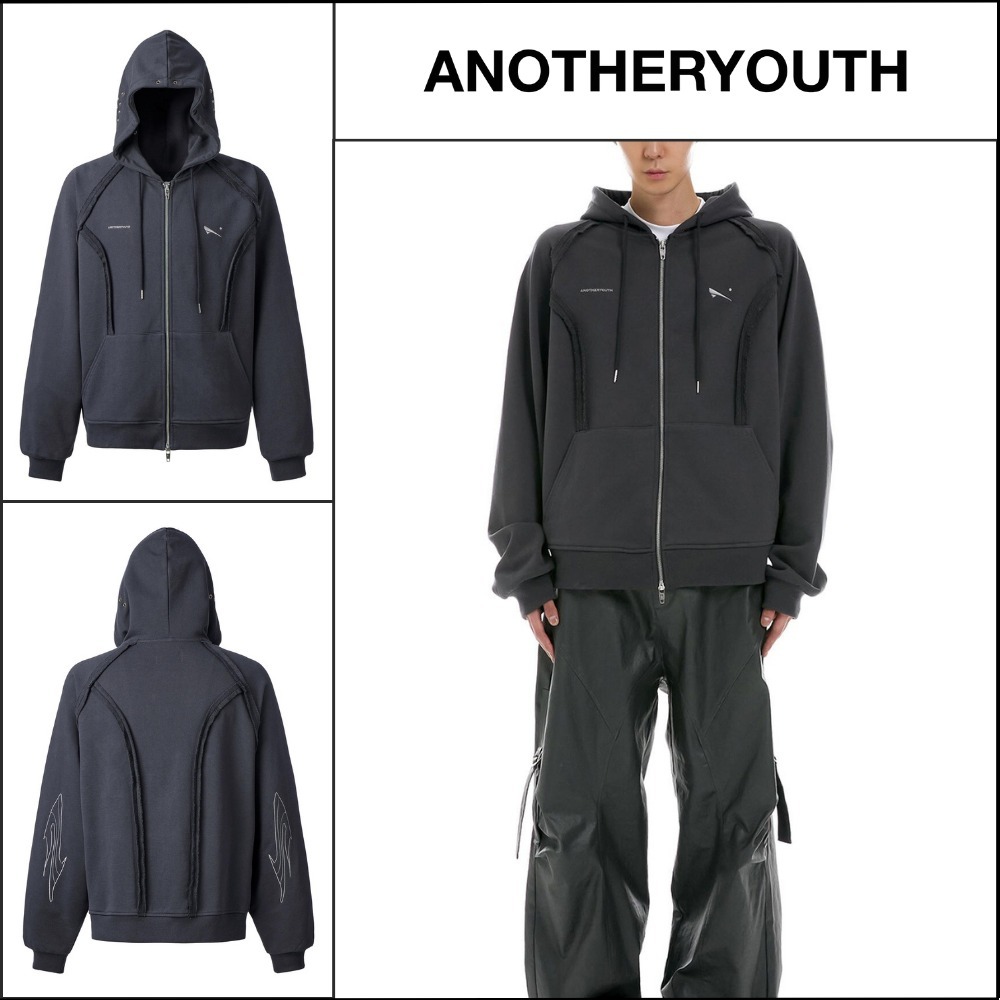 【ANOTHERYOUTH】003-23 HCジップアップフーディー