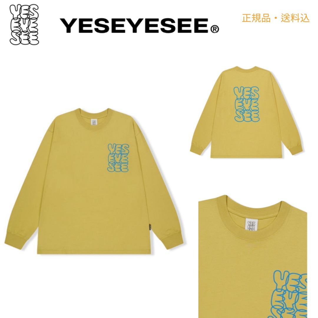 ★YESEYESEE★ CLogo LS Mustard