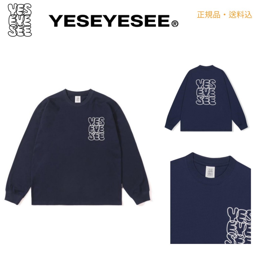 ★YESEYESEE★ CLogo LS Navy