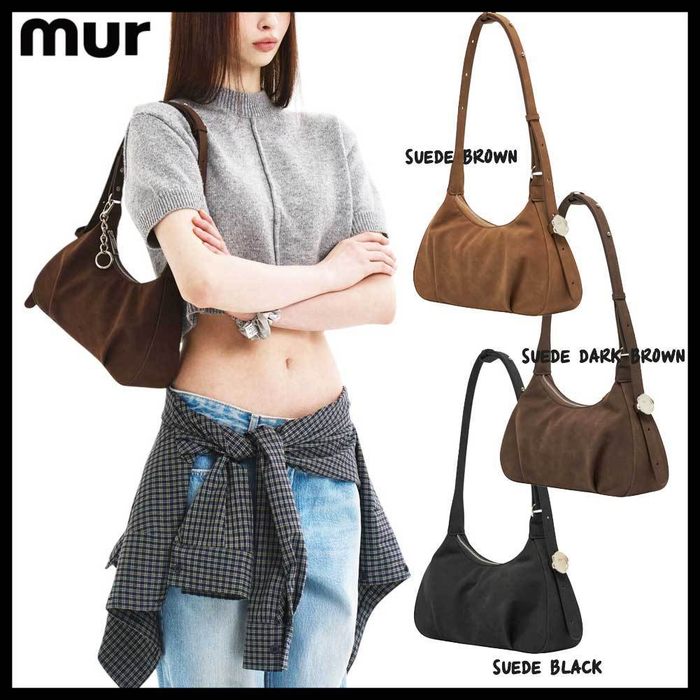 ●MUR●ATTE BAG_SUEDE ショルダーバッグ スエード 人気