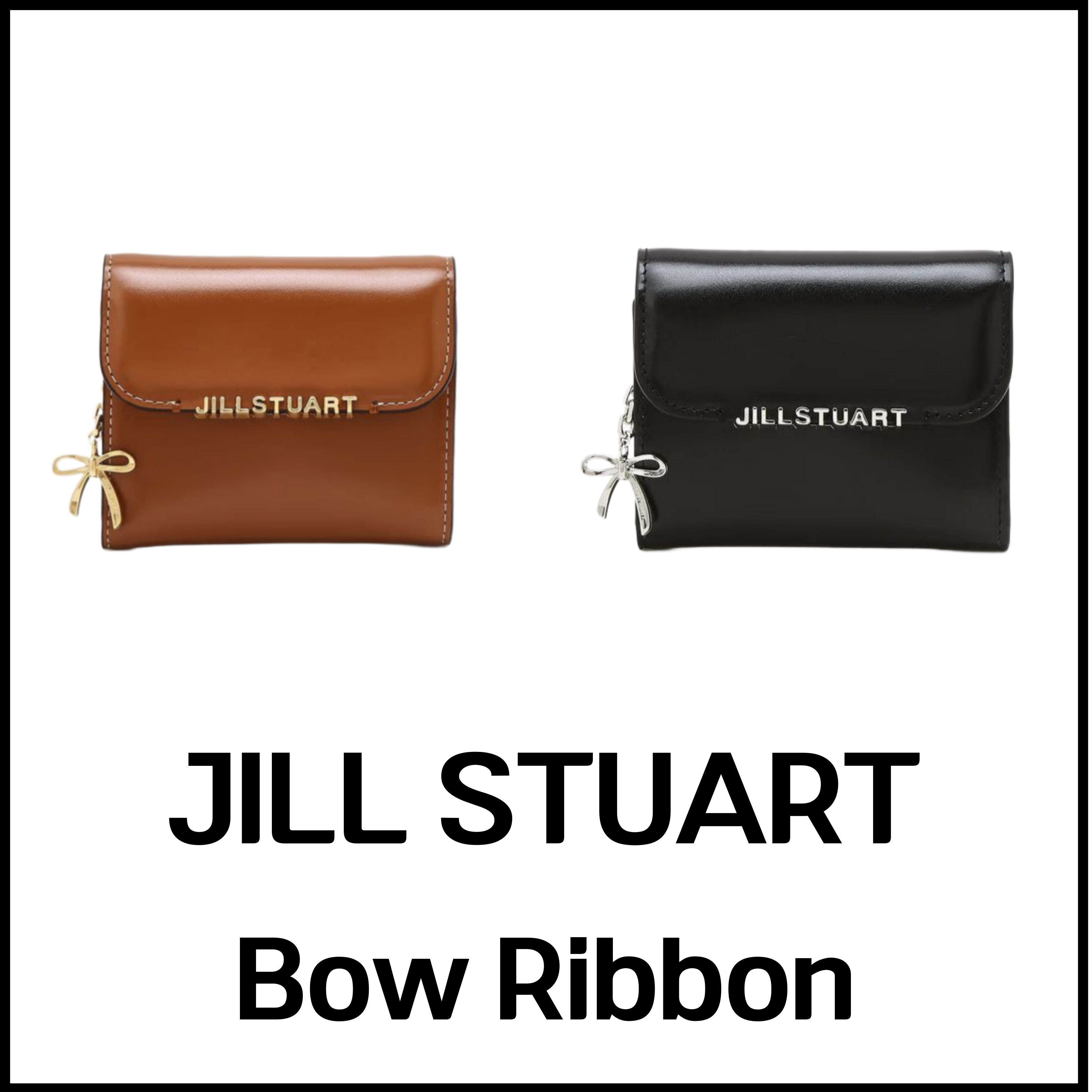 ★JILLSTUART★ BOW リボン ハーフウォレット