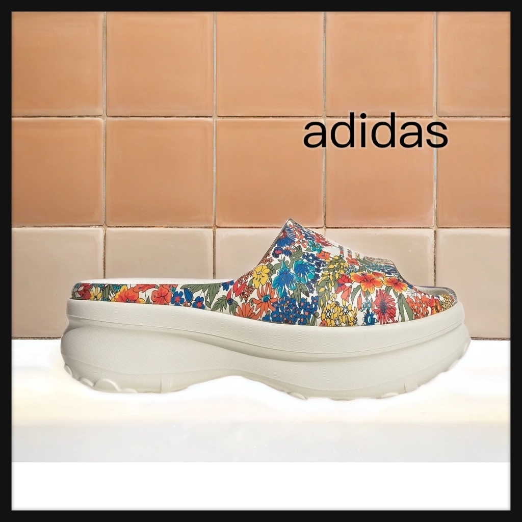 【adidas】ADIFOM STAN X LIBERTY LONDON コラボ スライド