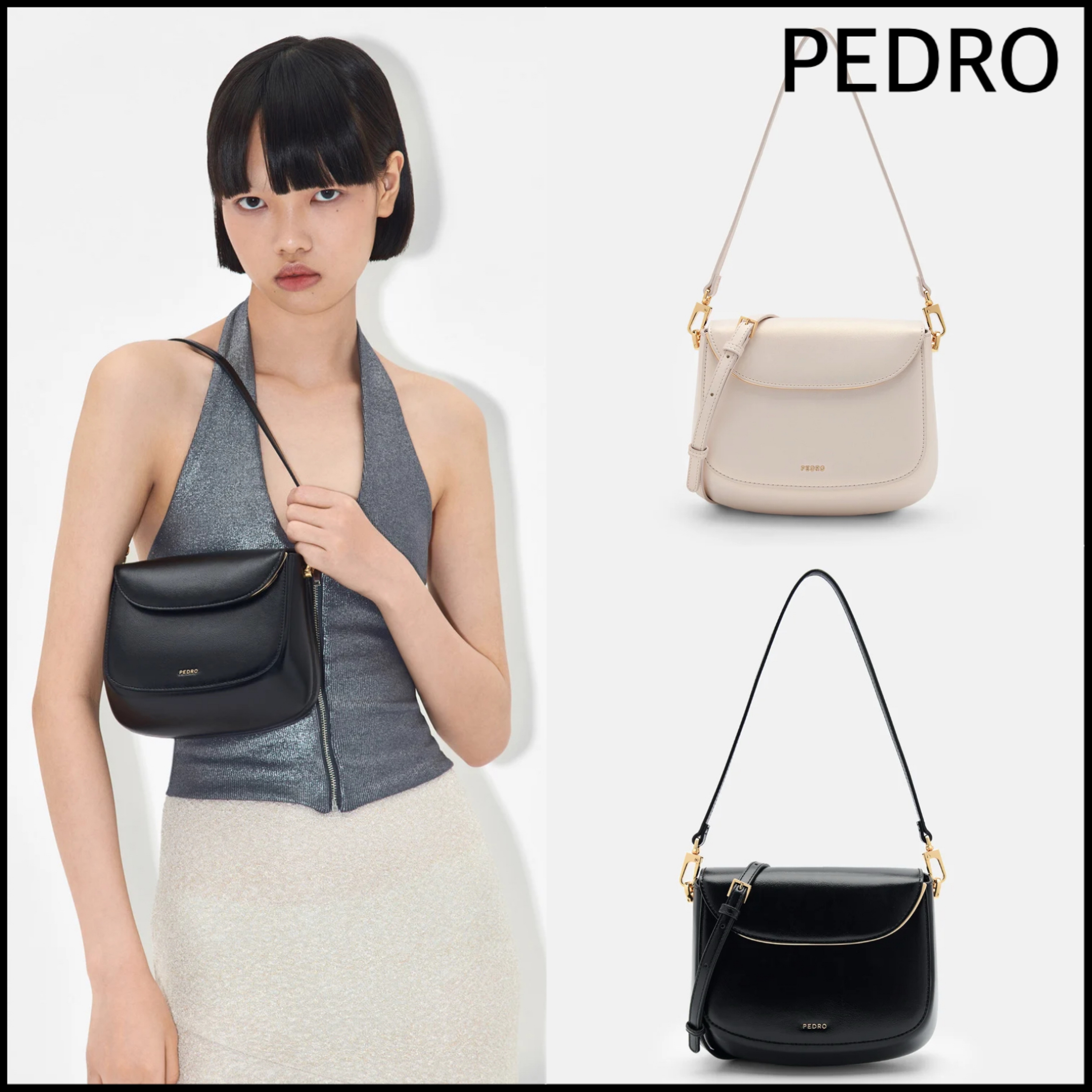 PEDRO【日本未上陸】ショルダーバッグ♪ 洗練 エレガント