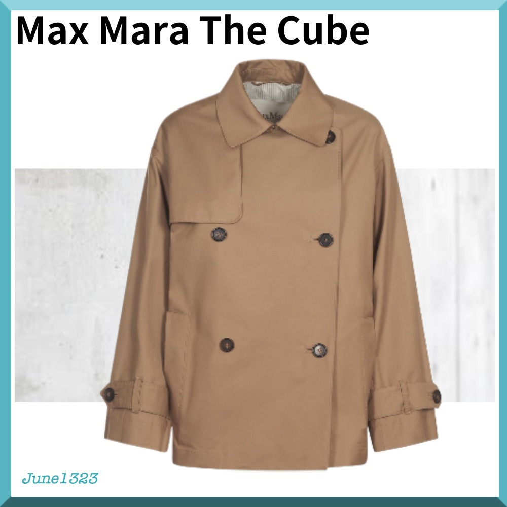 国内配送【Max Mara The Cube】ZENO ショート トレンチコート