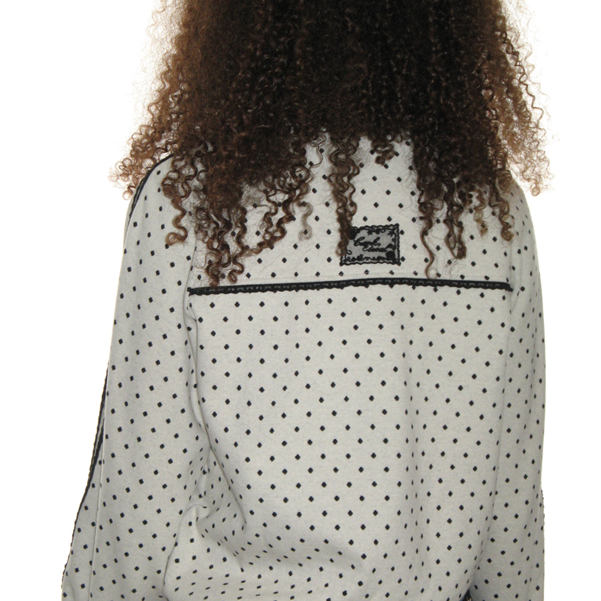 ☆CRANK☆ROSE DOT TRACK JACKET_OATMEAL☆正規品/韓国直送料込