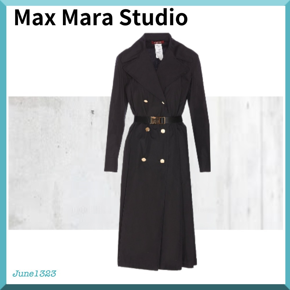 国内配送【MaxMara Studio】トレンチコート