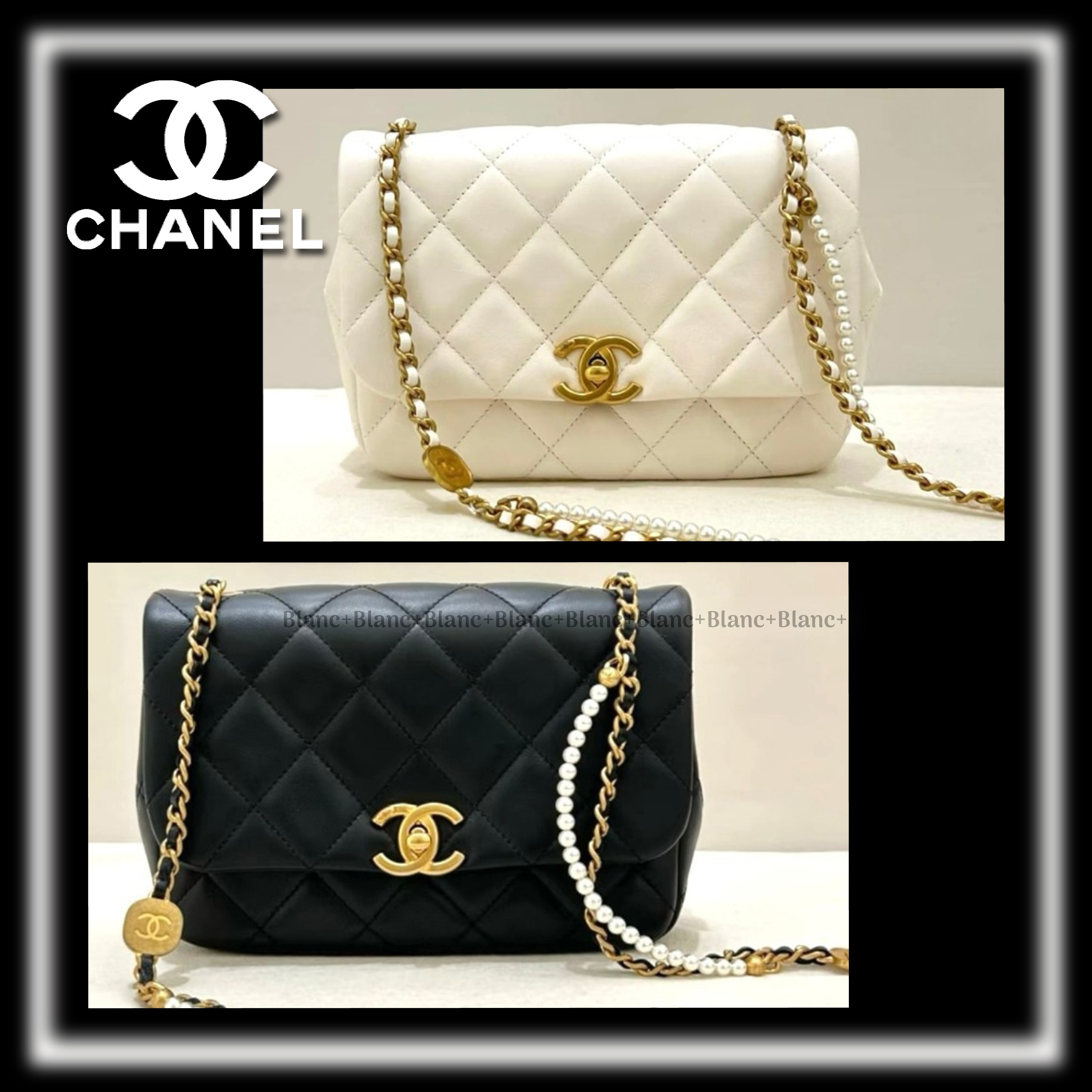 パール×チェーン♡【CHANEL】ミニ フラップ バッグ